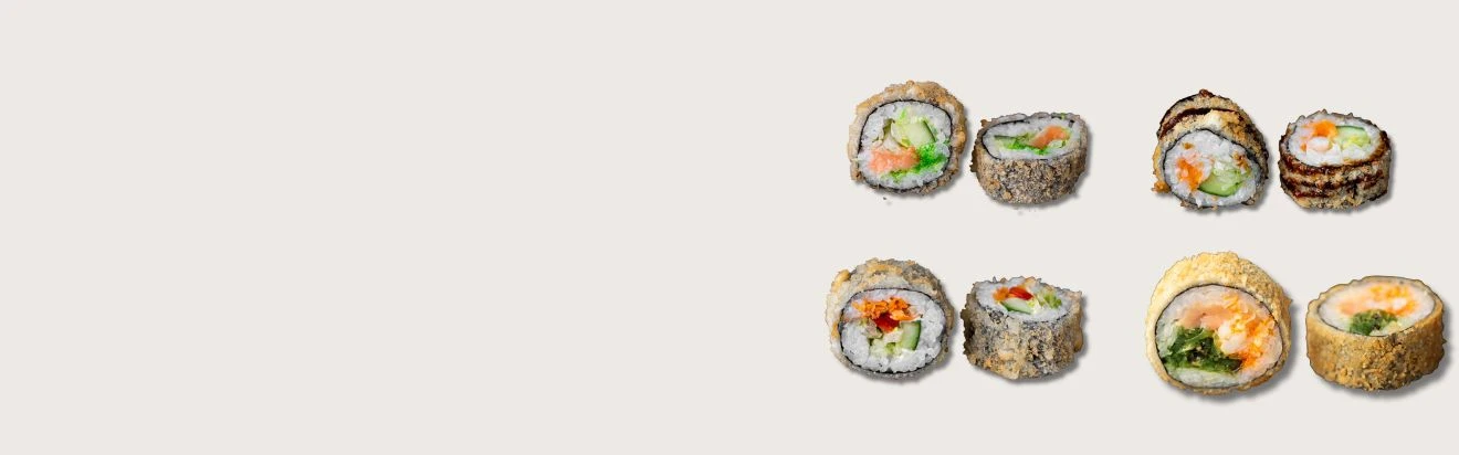 Karštieji sushi (10 vnt.)