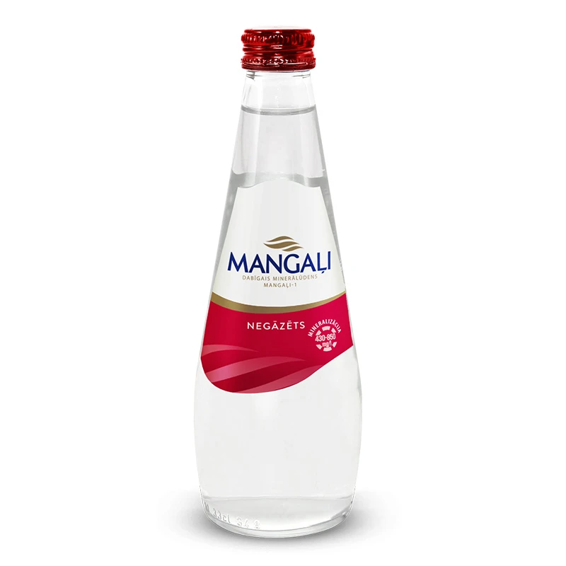 Negazuotas mineralinis vanduo Mangali (0,33 l)