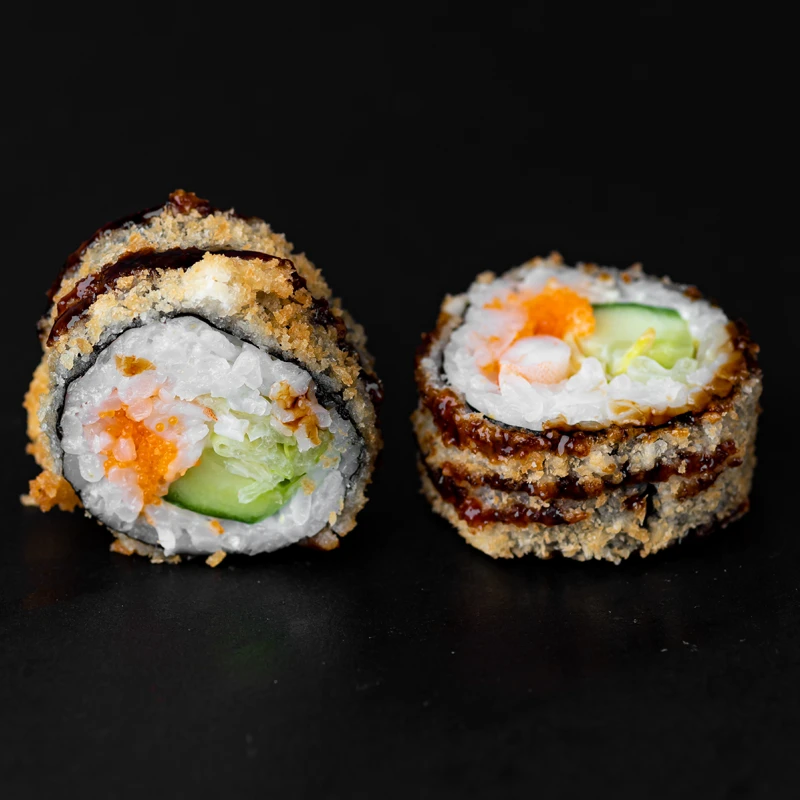 32. Ebi Tempura Kabajaki (karštas) (10 vnt.)